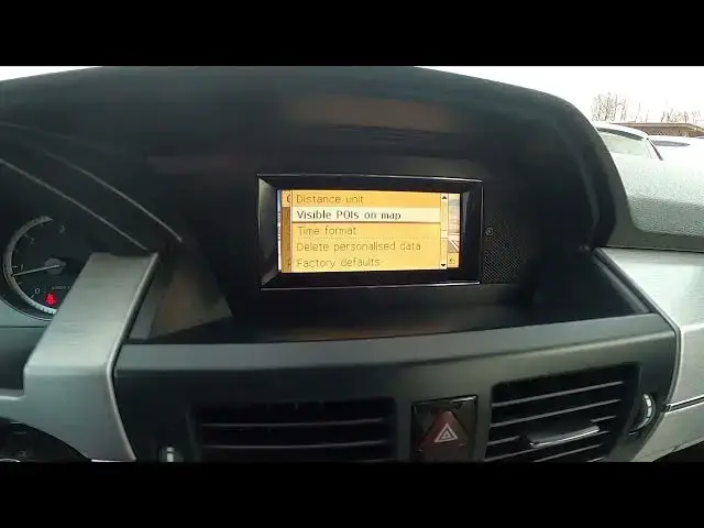 Video thumbnail for How to Manage Points of Interest Settings in Navigation in Mercedes GLK Off-roader ( 2008 – 2011 )