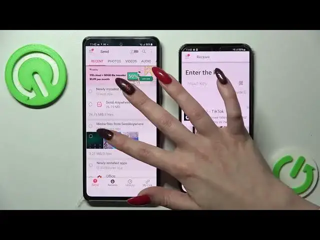 Video thumbnail for How to transfer files from Samsung Device to Samsung Galaxy S22 Using Send anywhere