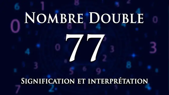 Video thumbnail for 🌀 INTERPRÉTATION DU NOMBRE 77 : numérologie et message angélique