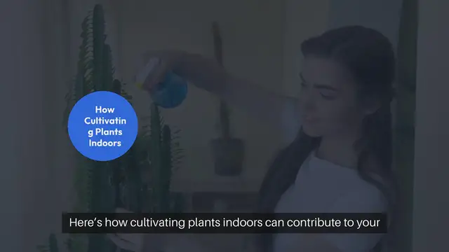 Video thumbnail for Indoor Gardening for Wellness Stress Relief and More