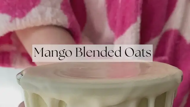 Video thumbnail for Mango Overnight Oats