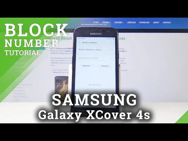 'Video thumbnail for How to Block Number in SAMSUNG Galaxy Xcover 4s – Make Blacklist'