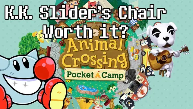 Video thumbnail for Animal Crossing Pocket Camp: K.K. Slider's Chair IAP! Worth it?