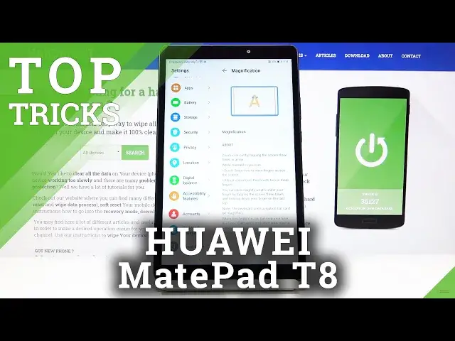 Video thumbnail for TOP TRICKS for HUAWEI MatePad T8 – Best Options / Cool Features