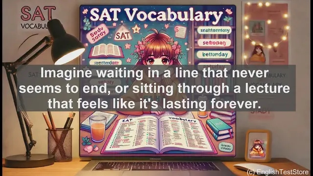 Video thumbnail for 5000 Must Know SAT Vocabulary - Interminable: The Word for Endless Experiences
