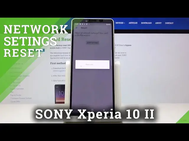 'Video thumbnail for Sony Xperia 10 II Reset Network Settings'