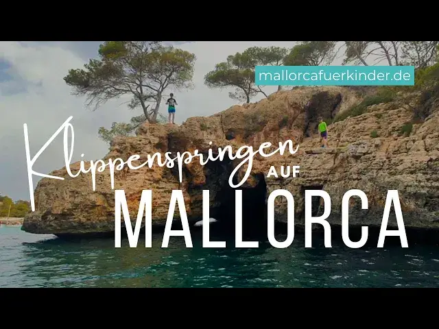 'Video thumbnail for Spannender Spot zum Klippenspringen im Naturpark Mondragó'