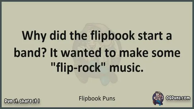 Video thumbnail for Flipbook - Jokes, Puns, Wordplays, and Laughter