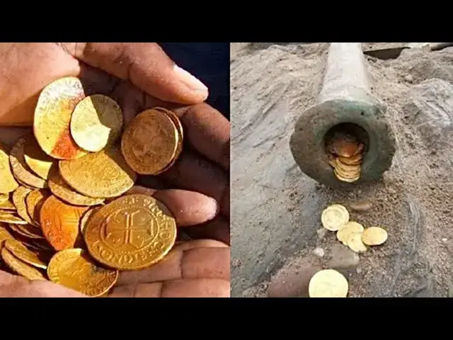 Video thumbnail for Ancient Shipwreck Discovered In Desert Contains Hundreds Of Priceless Coins !