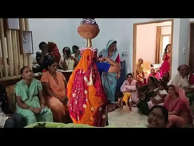 Video thumbnail for वृंदावन की गोपी का कृष्ण भजन पे मस्त डांस#viral #bhajan #हरियाणवी #ahir #happy_lokgeet