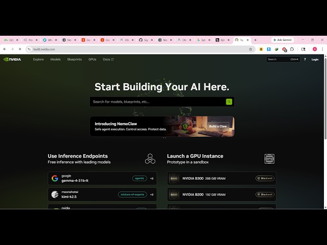 Video thumbnail for 🔥NVIDIA Gives FREE API Keys for 200+ AI Models
