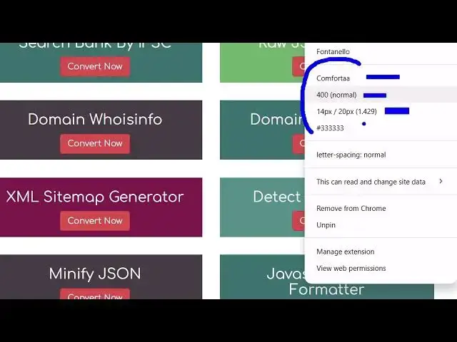 Video thumbnail for Fontanello Google Chrome Extension – Inspect and Copy Font Styles with One Click