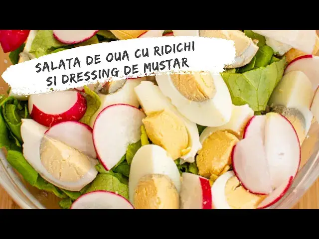 Video thumbnail for Salata de ouă cu ridichi și dressing de muștar | Bucate Aromate