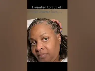 'Video thumbnail for Early stages and struggle with locs #locs #hairjourney #locjourney #love #locsanity #atailoredlife'