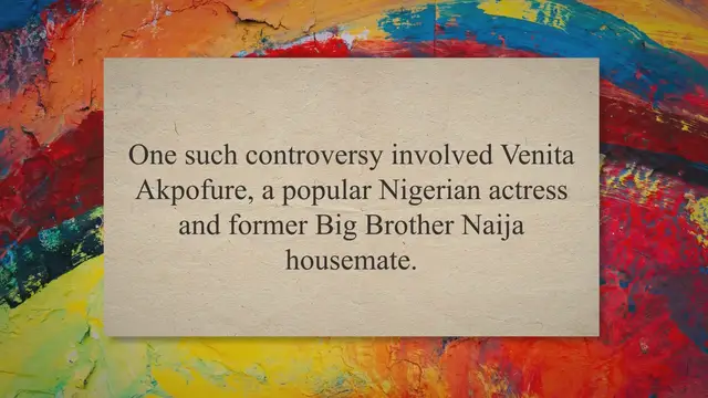 'Video thumbnail for Unveiling the TIV Culture: Venita Akpofure's Apology and Journey to Cultural Understanding'