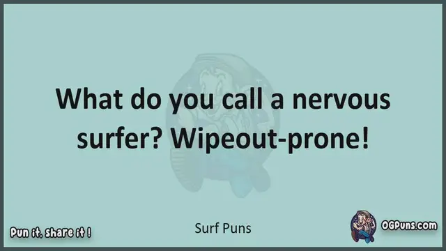 Video thumbnail for Surf - Jokes, Puns, Wordplays, and Laughter