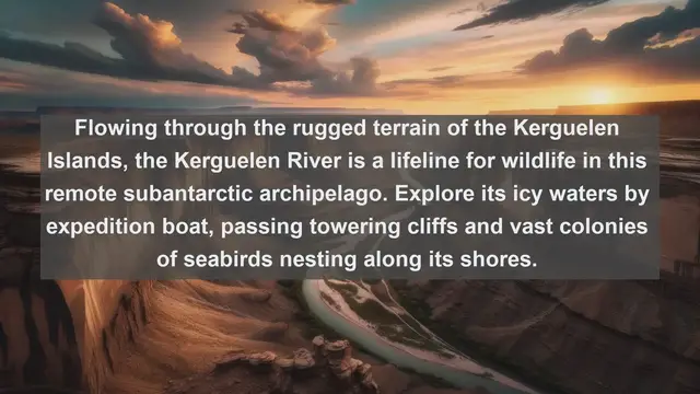 Video thumbnail for Exploring the Untamed: Top 10 Famous Rivers in French Southern and Antarctic Lands
