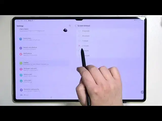 'Video thumbnail for How to Change Screen Timeout in SAMSUNG Galaxy Tab S8 Ultra – Find Blackout Options'