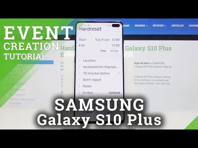 'Video thumbnail for How to Add Event to Calendar in SAMSUNG Galaxy S10 Plus – SAMSUNG Calendar'