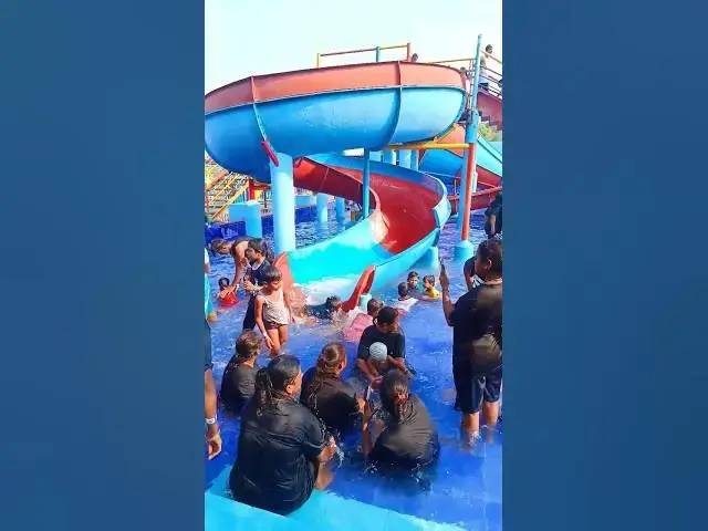 Video thumbnail for ESCAPE WATER PARK - Hyderabad #youtubeshorts #waterpark #viral