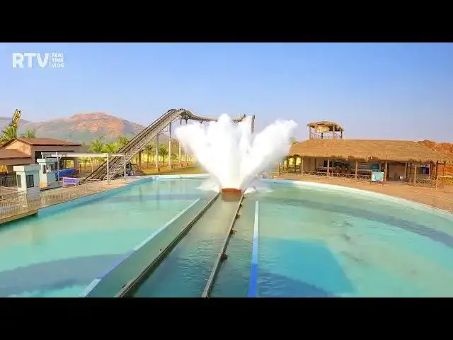 Video thumbnail for Super Splash Ride at Wet N Joy Amusement Park - Lonavala