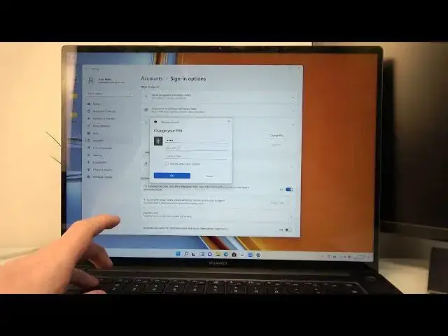 Video thumbnail for HUAWEI MateBook 16s - How To Change Pin Password