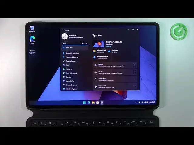 Video thumbnail for HUAWEI MateBook E Windows 11 - How To Enable & Disable Night Light