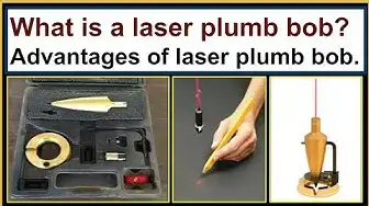 'Video thumbnail for What is a laser plumb bob?/Advantages of laser plumb bob.'