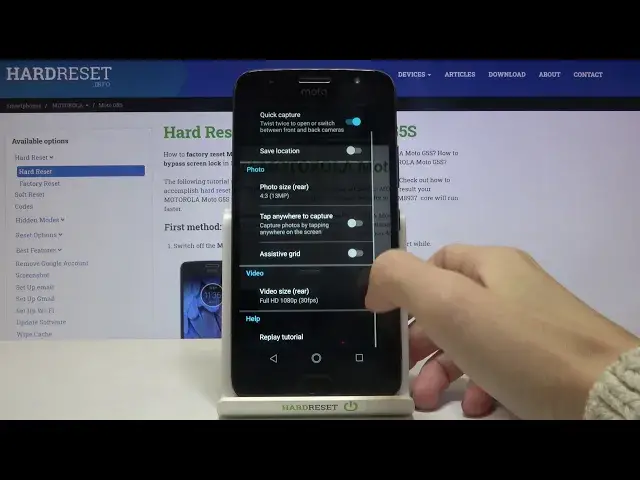 'Video thumbnail for How to Change Video Resolution in MOTOROLA Moto G5S – Find Quality Options'