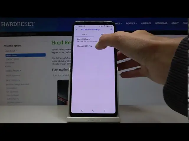 'Video thumbnail for How to Change PIN Code to SIM Card in Asus ROG Phone 2 – SIM Card Password'