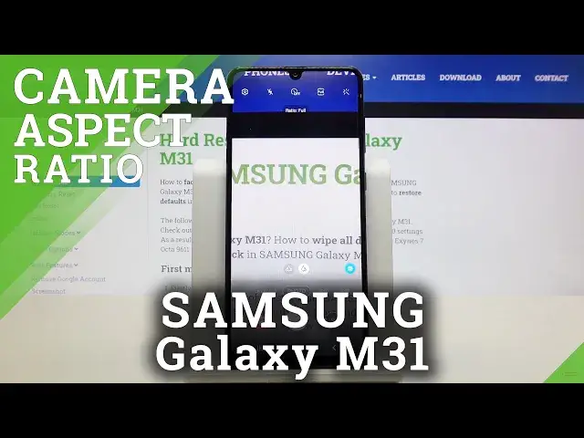 Video thumbnail for How to Change Camera Ratio in SAMSUNG Galaxy M31 – Camera Aspect Ratio