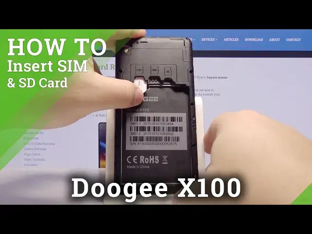 'Video thumbnail for How to Insert SIM and SD Cards in Doogee X100 – Locate Proper Slots'