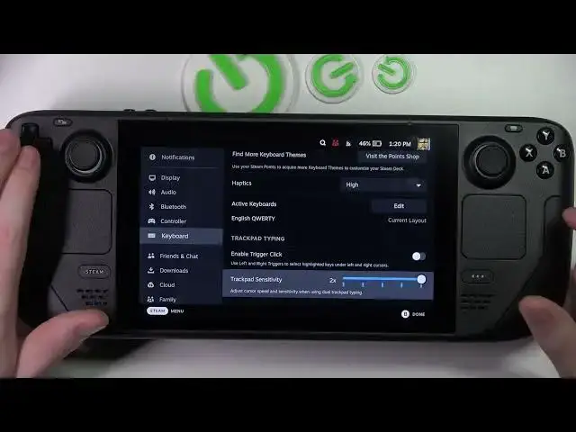 Video thumbnail for Steam Deck - How To Change Trackpad Sensitivity