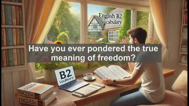 Video thumbnail for 1500 Must Know CEFR B2 Vocabulary - The Complexity of 'Free': Exploring Its Meanings and Usage