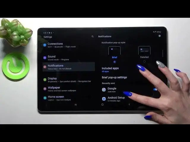 Video thumbnail for How to Enable/Disable Apps Notifications in SAMUSNG Galaxy Tab S7 FE – Manage Notifications