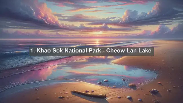 Video thumbnail for Serene Beauty: Exploring Thailand's Top 10 Lakes