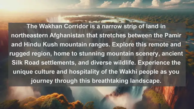 Video thumbnail for Discover Afghanistan's Natural Beauty: Top 10 Must-Visit Landscapes!