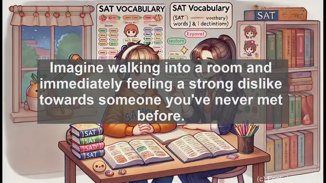 Video thumbnail for 5000 Must Know SAT Vocabulary - Antipathize: Understanding Strong Dislike
