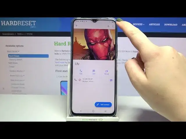 'Video thumbnail for How to Block Phone Number in VIVO Y72 - Add Number to Blacklist'