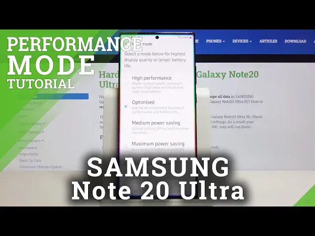 Video thumbnail for How to Activate High Performance Mode in SAMSUNG Galaxy Note 20 Ultra – Enable High Performance Mode