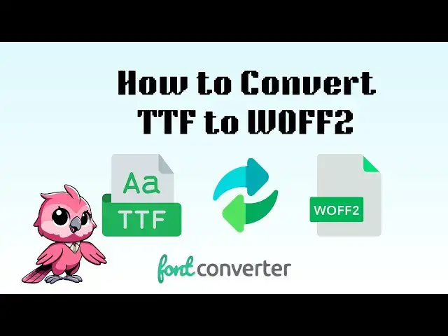 Video thumbnail for How to Convert TTF to WOFF2 (Simple Guide)