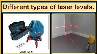 'Video thumbnail for Laser levels for civil construction./ Different types of laser levels.'