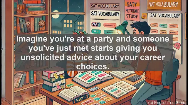 Video thumbnail for 5000 Must Know SAT Vocabulary - Understanding 'Presumptuous': A Key SAT Vocabulary Word