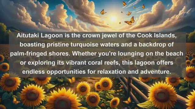 Video thumbnail for Exploring Paradise: Top 10 Famous Lakes in Cook Islands