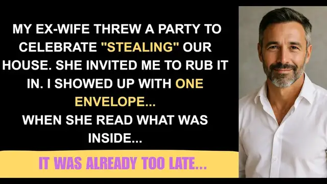 'Video thumbnail for She Stole My House, Threw a Party to Gloat... But When I Knocked on the Door, Everything Changed...'