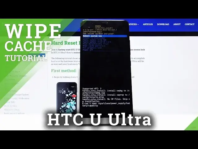 'Video thumbnail for HTC U Ultra How to Wipe Cache'