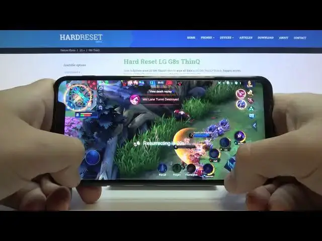 Video thumbnail for Gameplay of Mobile Legends on LG V50 ThinQ – Gaming Test