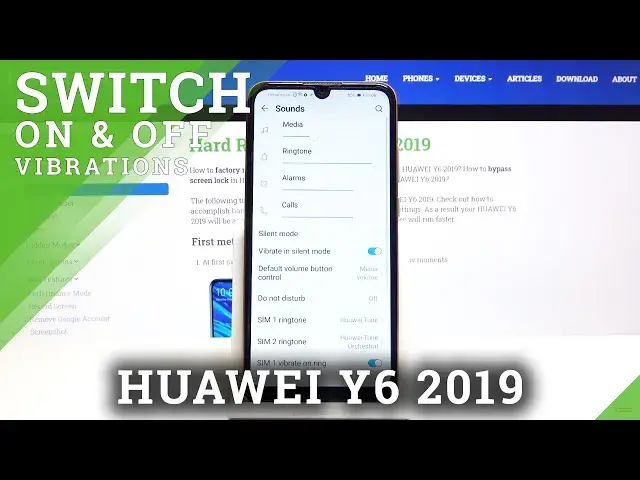'Video thumbnail for How to Change Vibration Settings on HUAWEI Y6 2019 – Find Vibration Options'