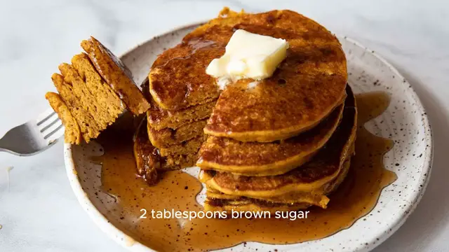 Video thumbnail for Pumpkin pancakes recipe