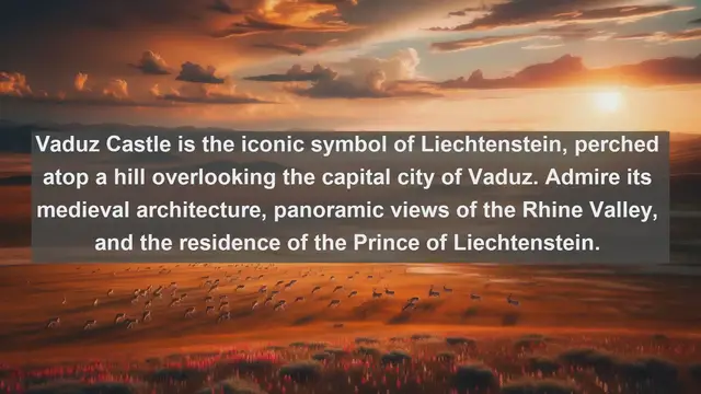 Video thumbnail for Exploring Liechtenstein: Top 10 Must-Visit Destinations in Europe's Microstate Gem